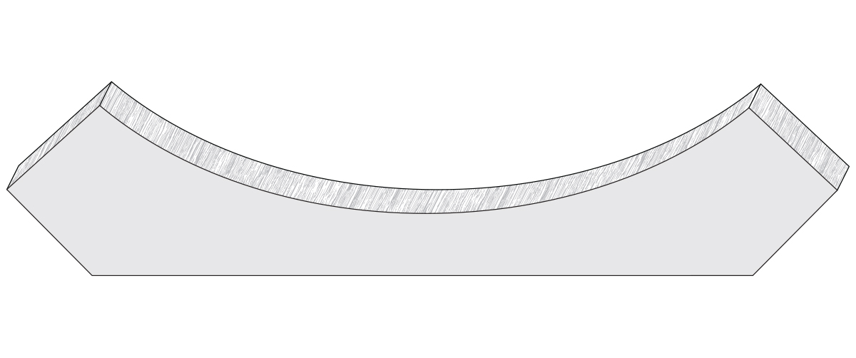 Wood moulding profile 39