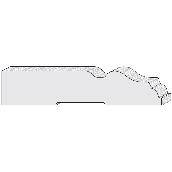 Wood moulding profile A120