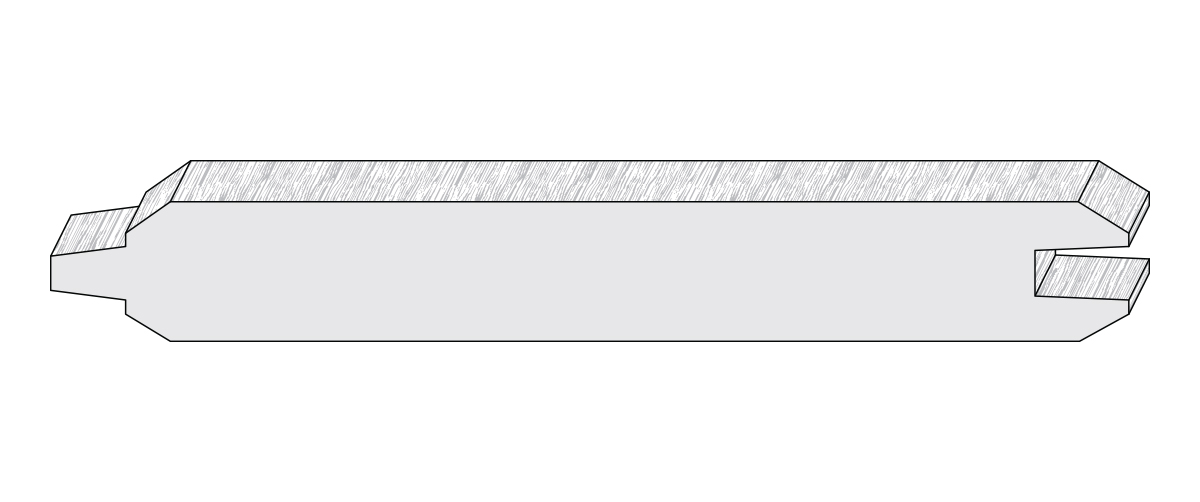Wood moulding profile ATG6