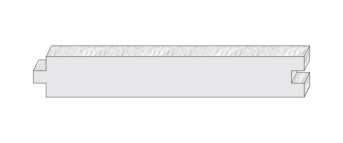 Wood moulding profile ATG700